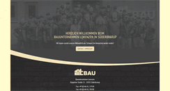 Desktop Screenshot of clbau.de