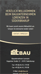 Mobile Screenshot of clbau.de